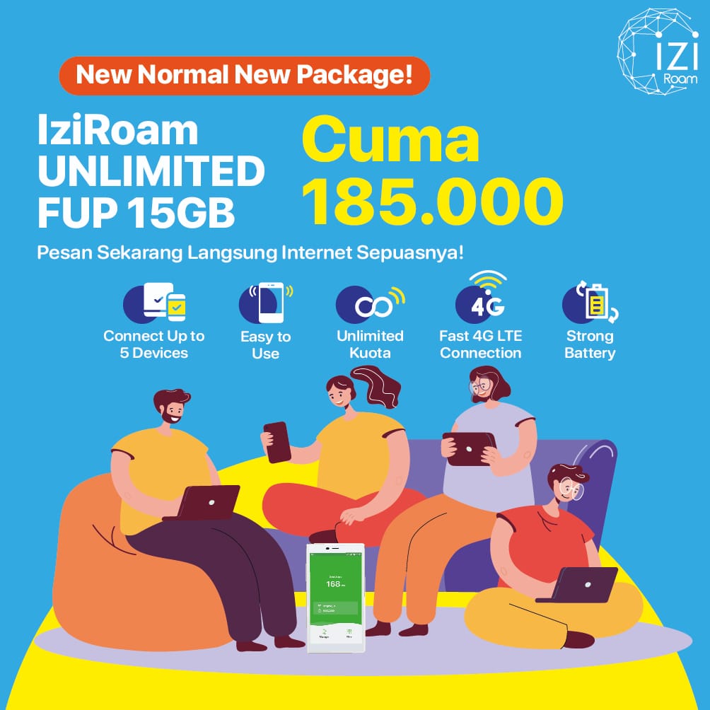 Indonesia 15GB Unlimited 